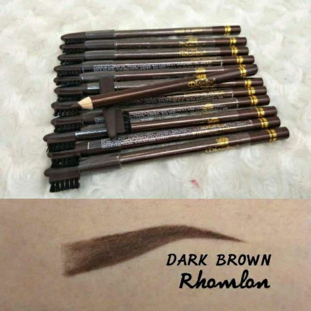 Rhomlon Eyebrow Pencil Dark BROWN !!